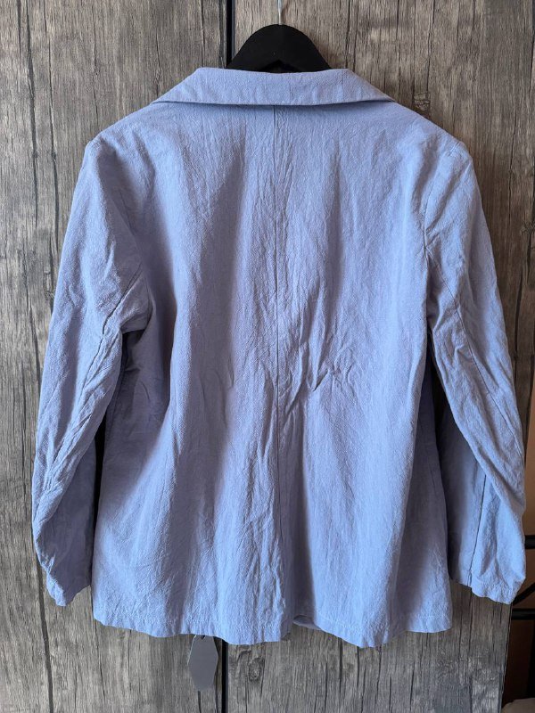 Легкий хлопковый пиджак без подклада 2