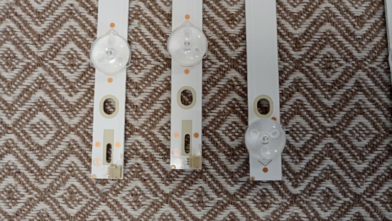 Led подсветка к телевизору 49 дюймов, новая, 9 планок 2