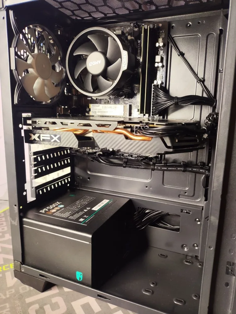 Игровой ПК RX 580 8GB, Ryzen 5 2600 1