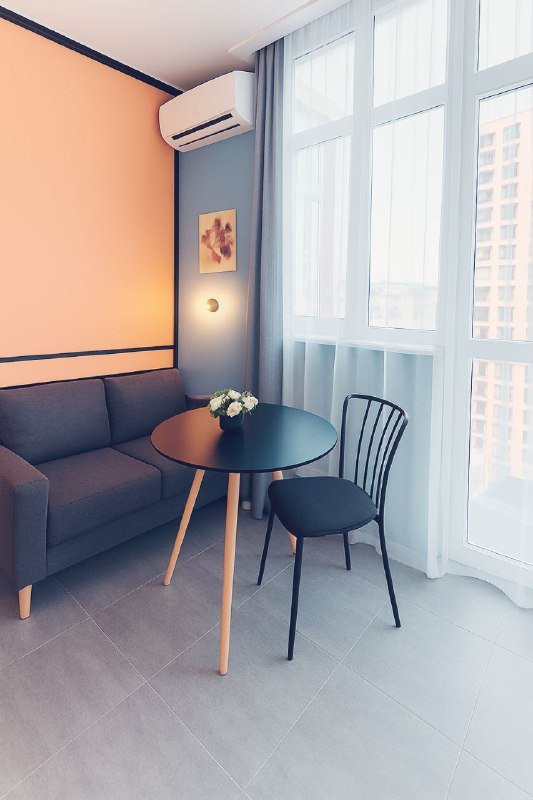 Квартира 1+1, 35 кв.м., с мебелью и техникой