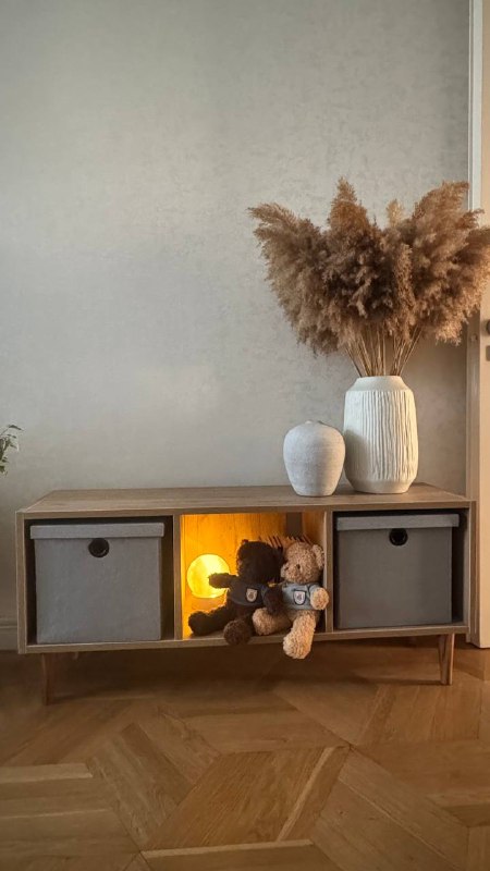 Полка тумба для хранения книг декора игрушек TV зоны 4