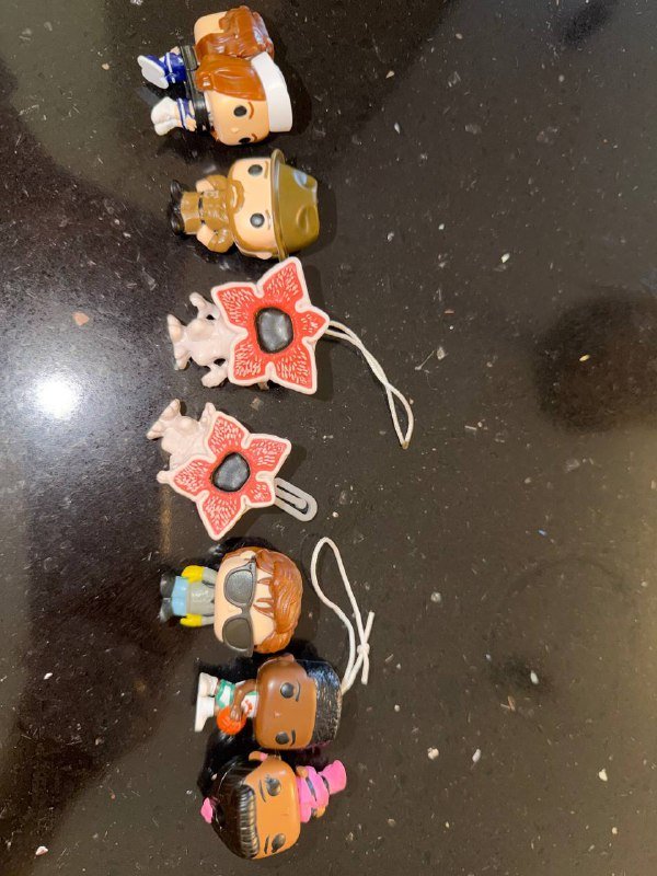 Фигурки Stranger Things Майк, Уил, Макс, существо