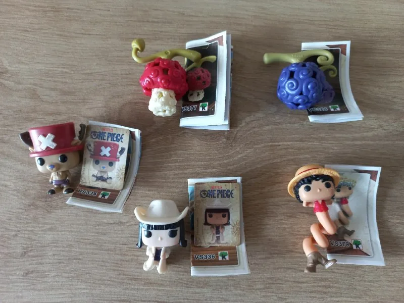 Фигурки Funko One Piece из Kinder Joy