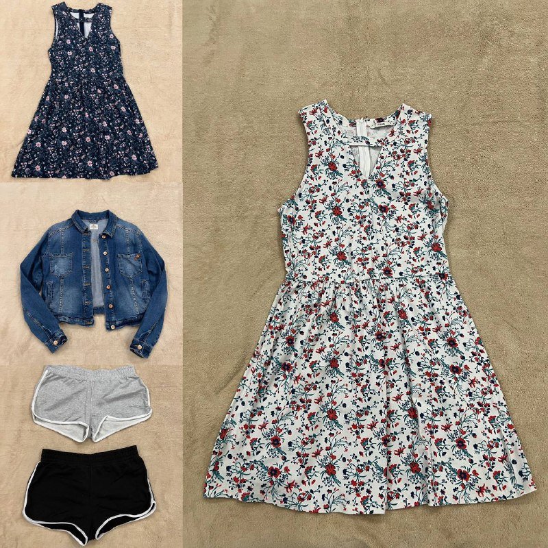 Майки, шорты, платья, джинсовка, одежда женская 3
