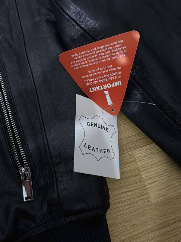 Кожаная куртка мужская 2