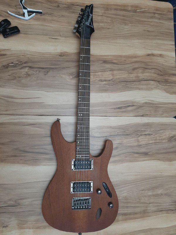 Электрогитара Ibanez S521, Акустическая гитара, NUX B2, Каподастр, Тренировочный пэд 3
