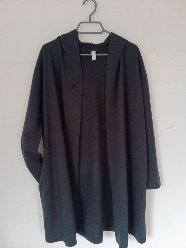 Джинсы Zara голубые, черные, балахон/кардиган 6