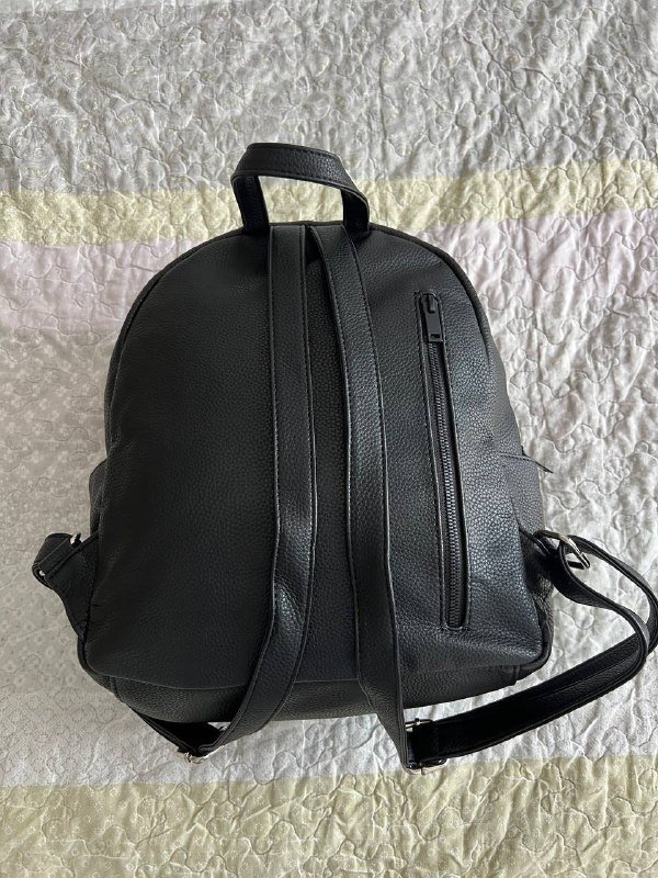 Рюкзак черный Lichi из искусственной кожи 2