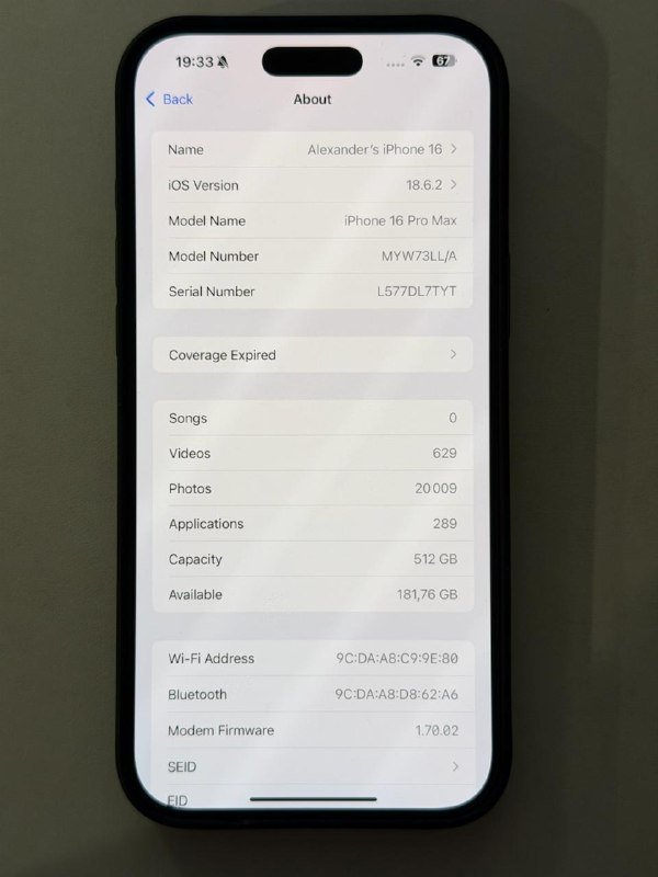 iPhone 16 Pro Max 512GB Black Titanium 3