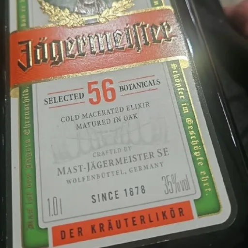 Ликёр Jägermeister 1980-х