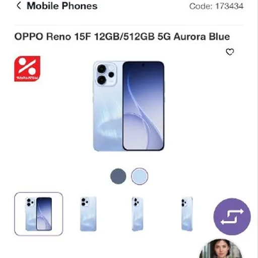 OPPO Reno 15F