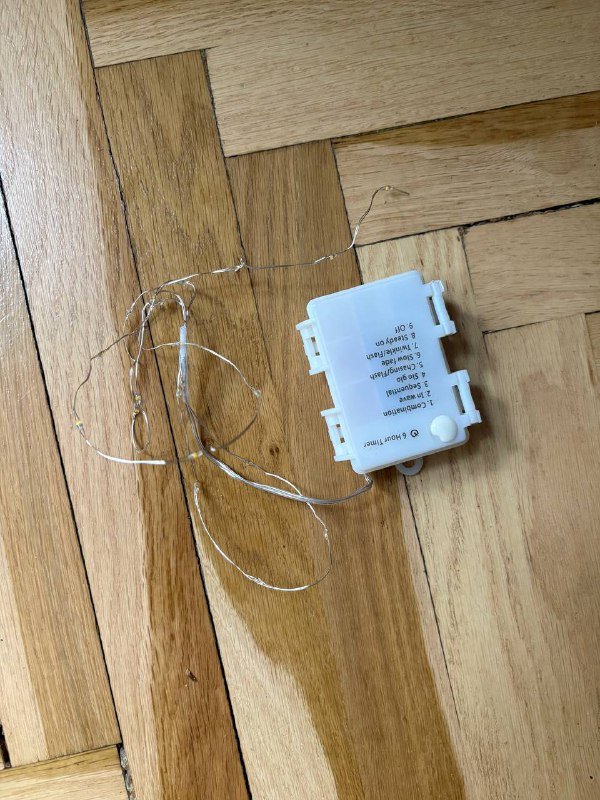 Звёзды для декора, мешочек с лентами, гирлянды новогодние 5