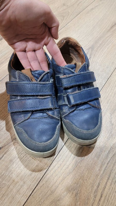 Кожаные детские ботинки Котофей 34 размер