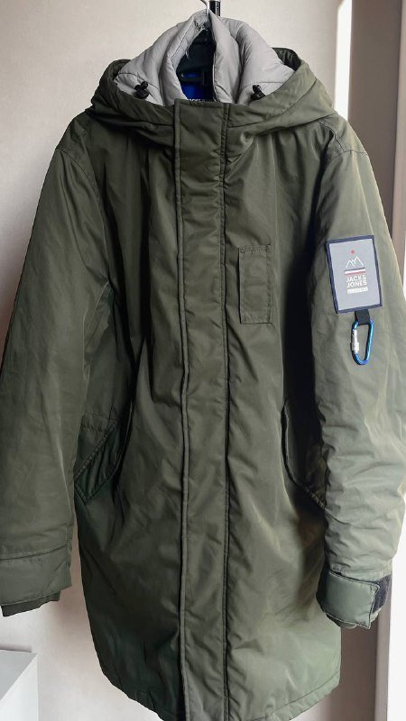 Парка теплая мужская куртка Jack & Jones размер L 7