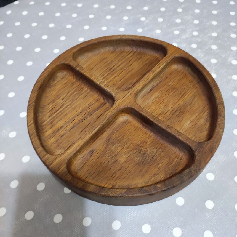 Менажница деревянная дуб диаметр 20 см