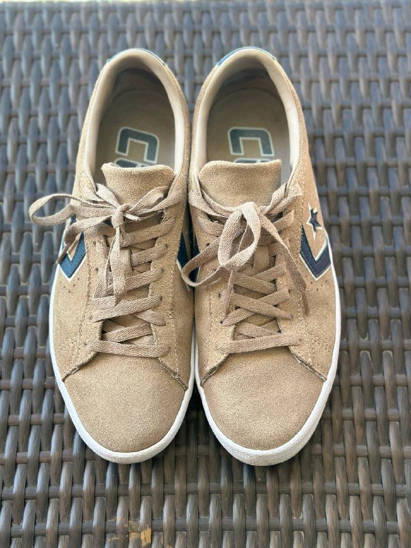 Кеды Converse 43 EU бежевые замшевые 5