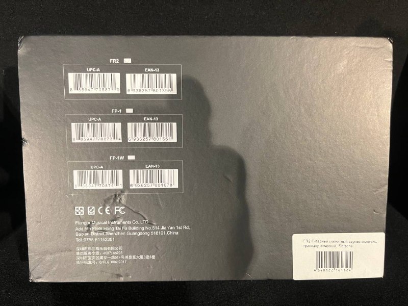 Flatsons FR2 гитарный магнитный звукосниматель трансакустический 2