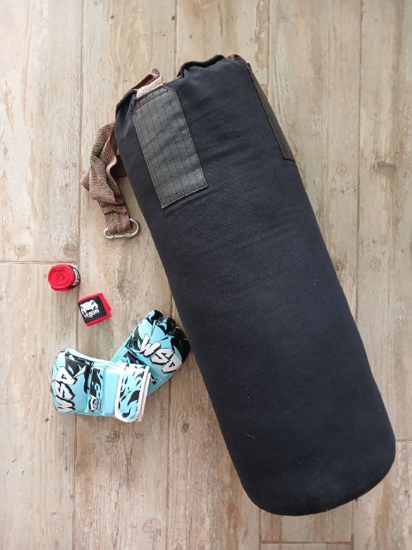 боксерская груша, накладки, бинты