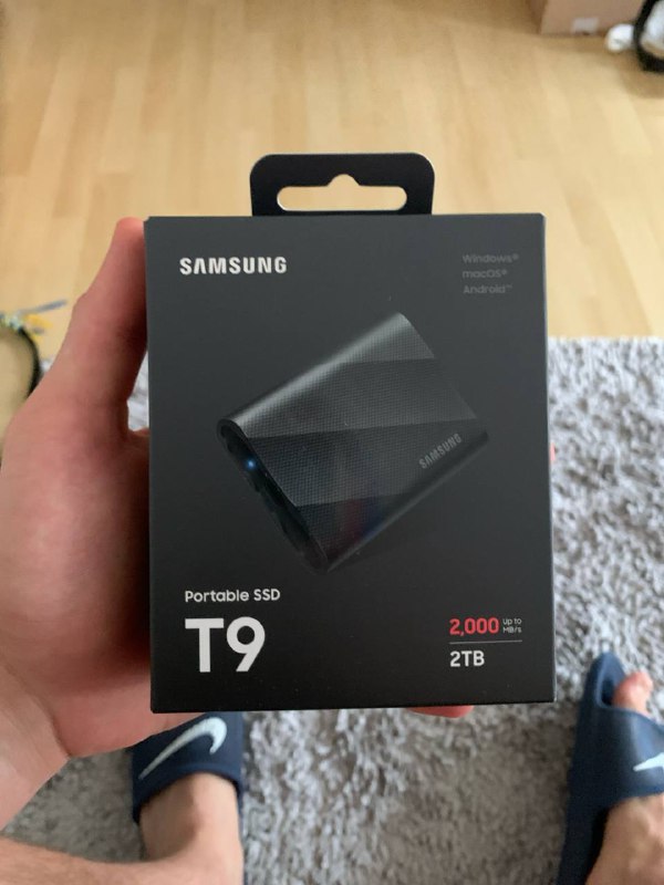 SSD SAMSUNG T9 2 TB