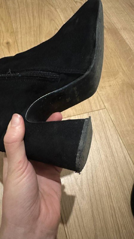 Ботильоны женские натуральная замша 35 размер 3