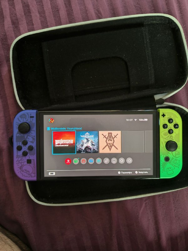 Nintendo Switch Splatoon edition