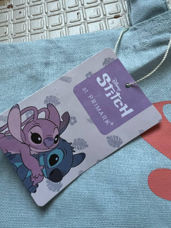 Новая текстильная сумка Primark Lilo & Stitch большая 2