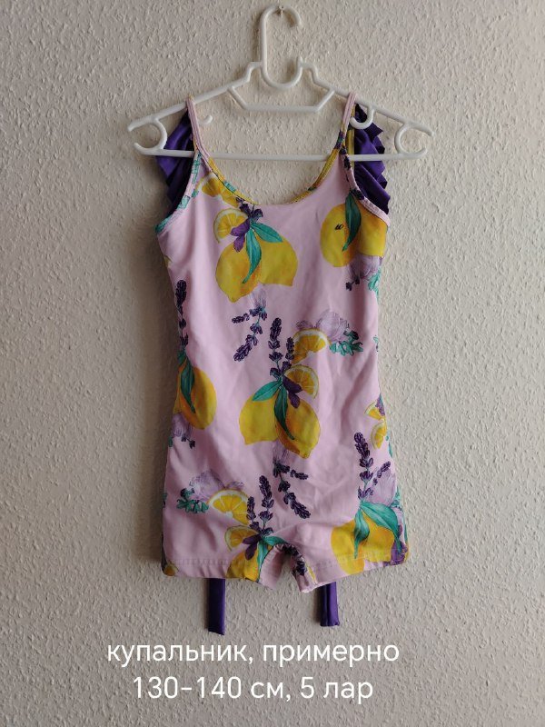 Вещи на девочку, платья, кофточки, футболки, купальник 5
