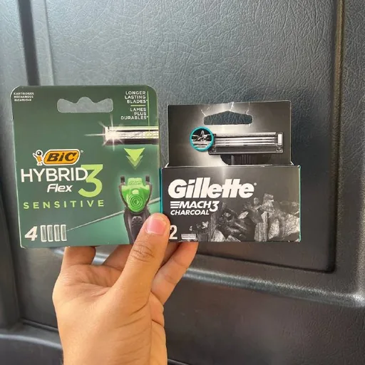 Сменные лезвия Bic и Gillette