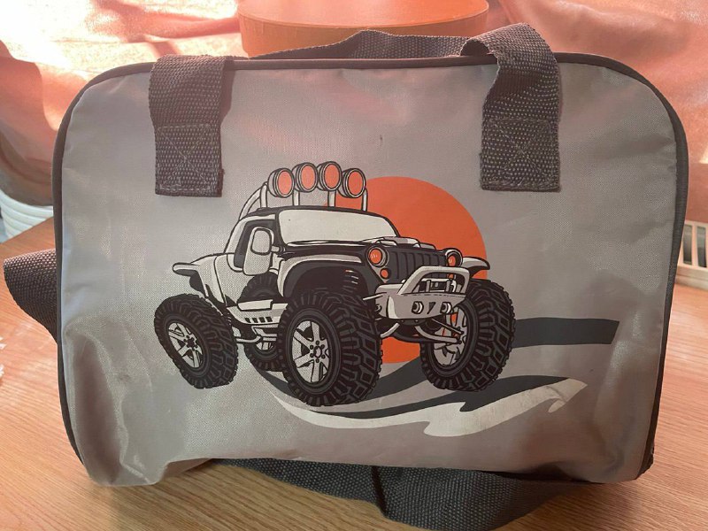 Ранец DeSire Sport Car, Сумка с рисунком внедорожника, Рюкзак 4ALL Kids с набором битов, Книга Научные эксперименты дома, Книга Как я появился на свет 2