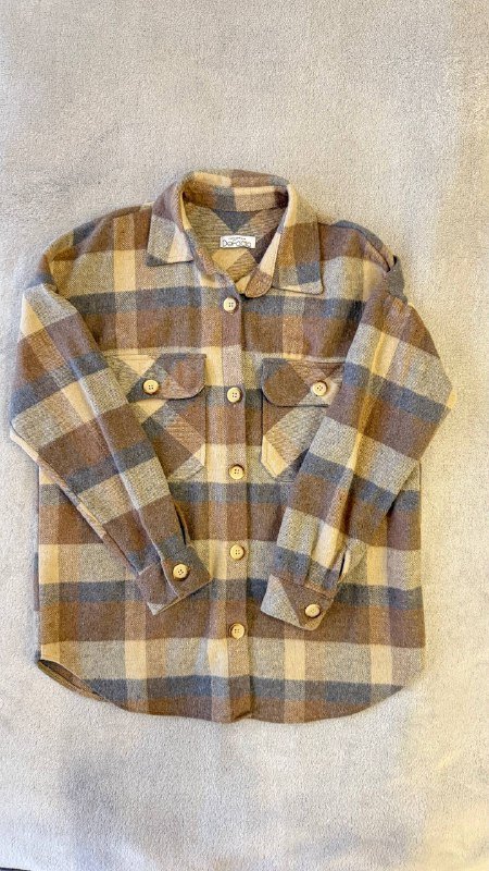 Рубашка флисовая Defacto размер M 42/44