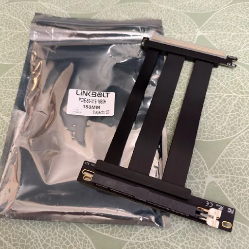 PCI-E 5.0 райзер 90 градусов, 150 мм