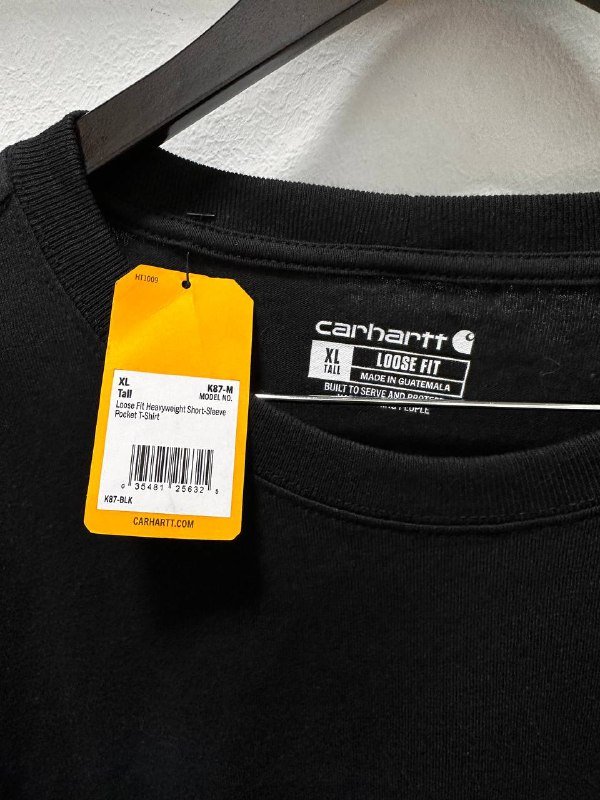 Майка Carhartt черная размер XLT 4