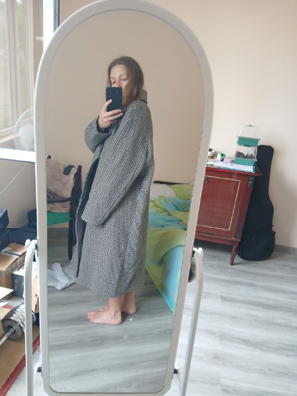 Пальто шерстяное H&M, туфли Синтезия, 38 размер 3