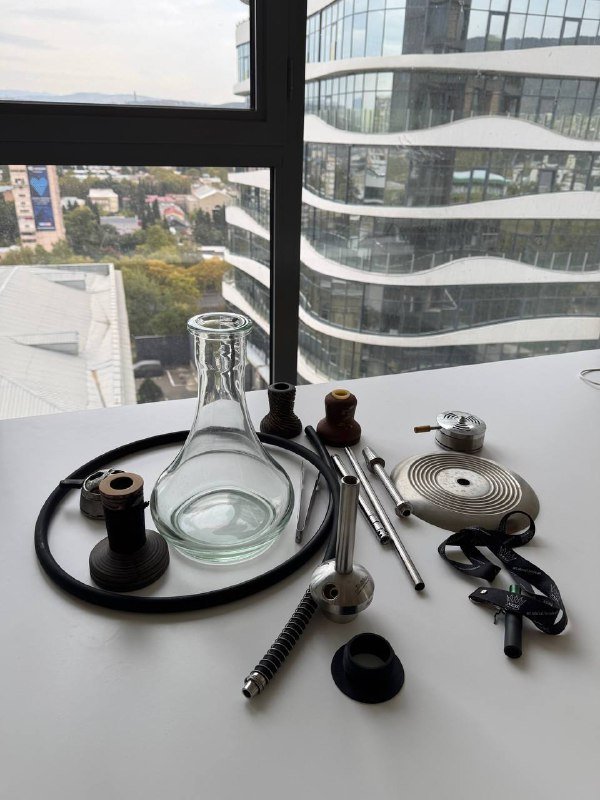 Кальян MattPear Ready с комплектом чаш, коллаудов 2