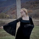 Чёрное ведьминское платье на Хэллоуин 3
