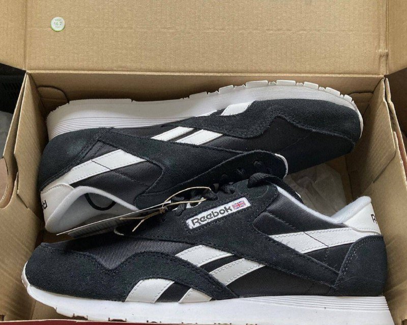 Классические черные кроссовки Reebok Classic Nylon 2