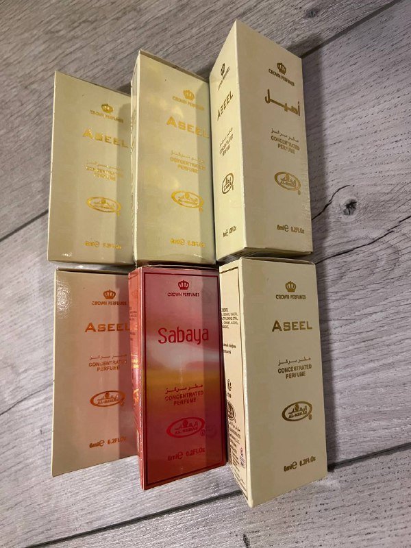 Духи ASEEL арабские 6мл 2