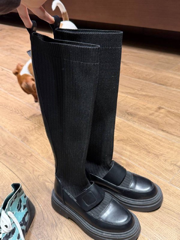 Ботфорты размер 38 черные