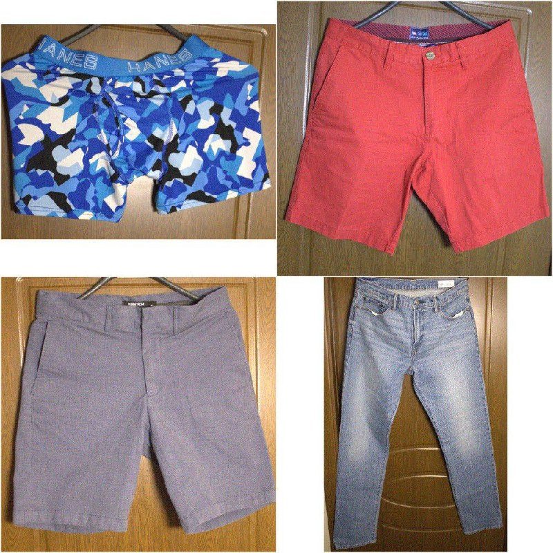 Мужские трусы Hanes, платья, футболки, шорты, джинсы 2