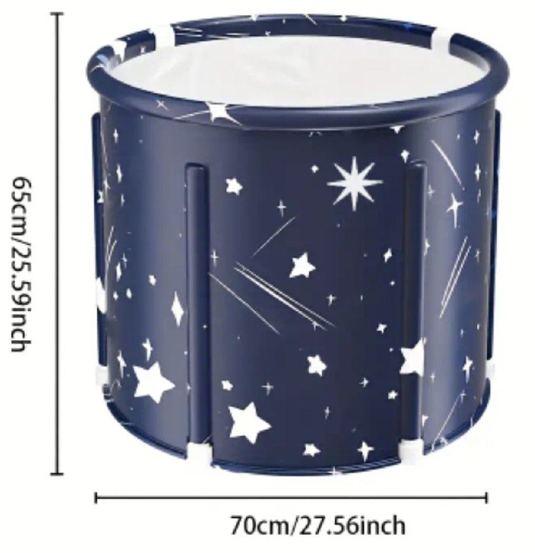 Складная ванна 70см