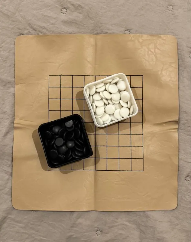Go board game, 33×33 cm mat 1