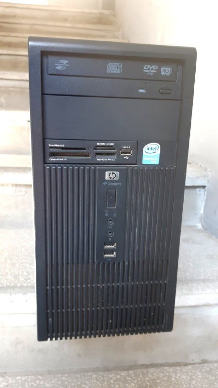 Корпус для компьютера микро ATX с комплектующими