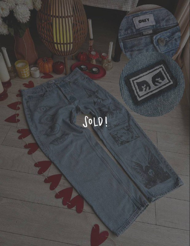 Джинсы мужские Obey, Diesel