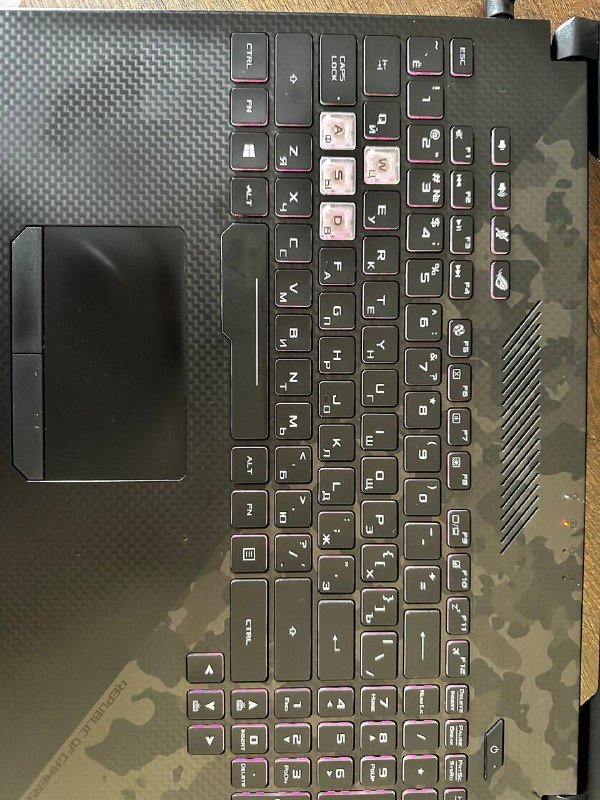 Ноутбук Asus ROG i7-8750H 32GB RAM GTX 1070 SSD 2