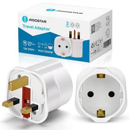 Переходник для розеток Aigostar Travel Adaptor