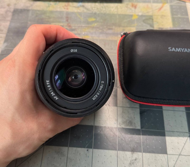 Sony Alpha NEX-5, Samyang 24mm F1.8 объектив, макрокольца Meike 6