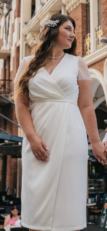 Свадебное платье, туфли Miss Miller, заколка для волос 2