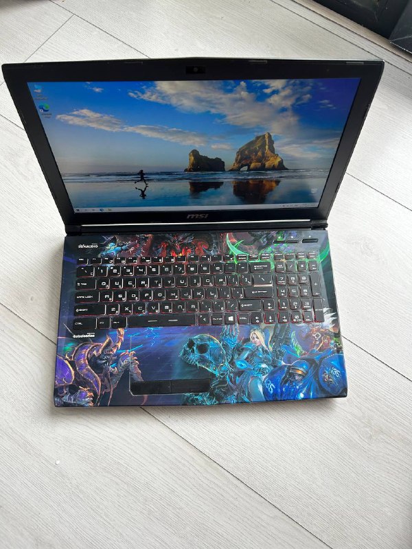 Игровой ноутбук Msi 17” FulHD, Core i7, 8gb RAM