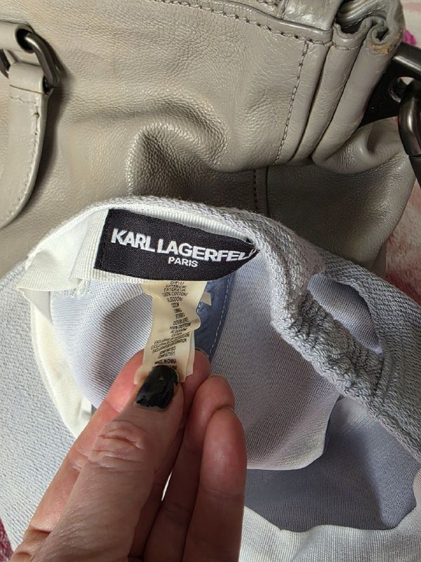 Кепочка Karl Lagerfeld серая 3