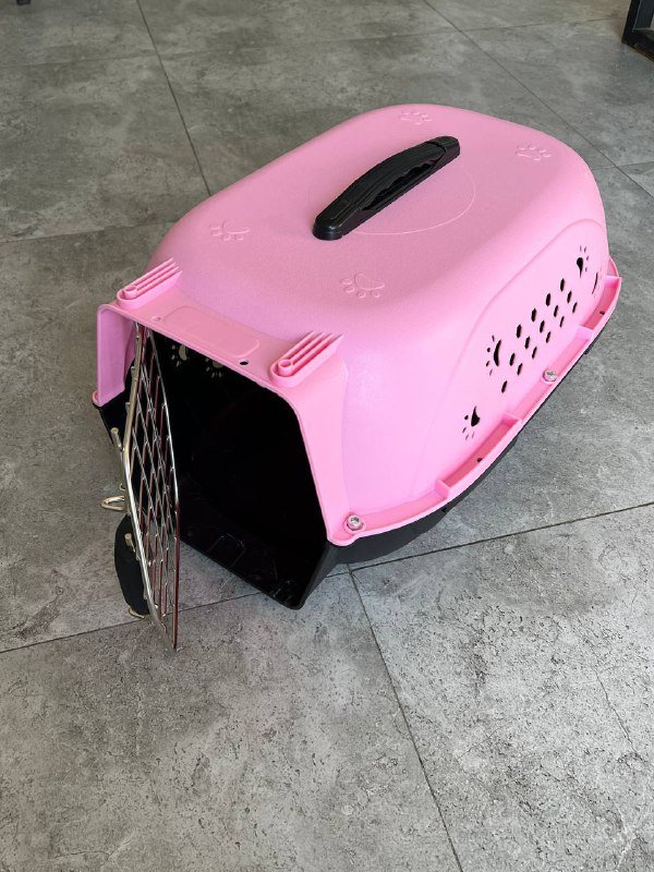 Авиапереноска для животных со стальной решеткой и замком